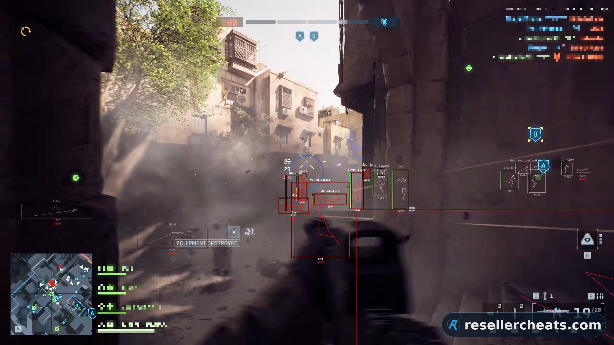 Скриншот чита FECURITY BF5 | BF6 для Battlefield Series